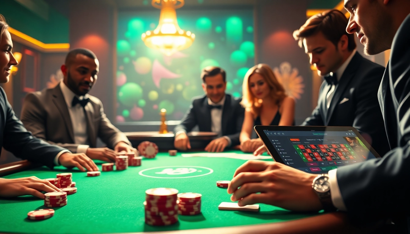 Cakhia04.tv showcases vibrant casino action with poker chips and a roulette wheel in a dynamic scene.