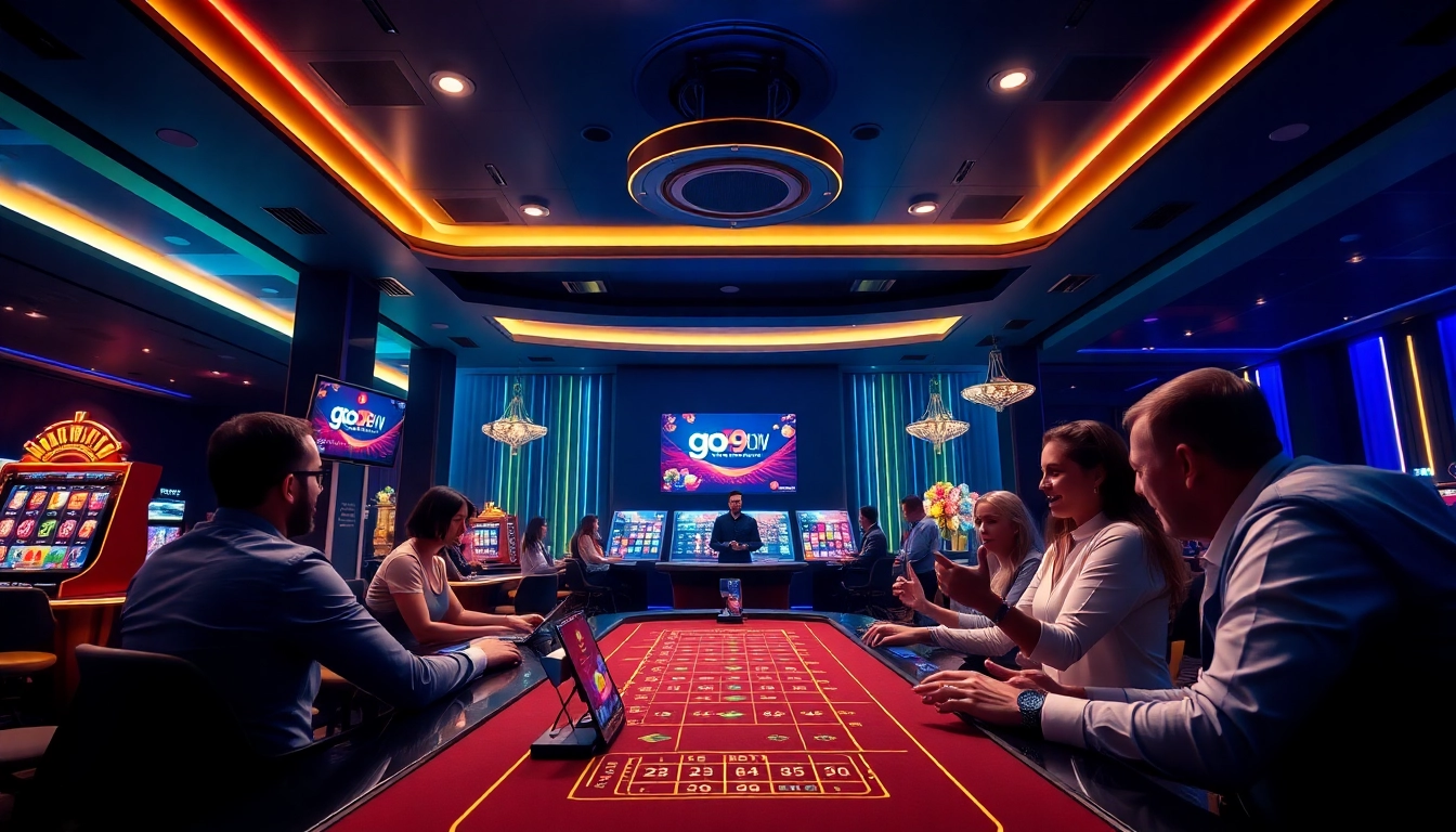 Experience the excitement of live casino gaming at go99.now with professional dealers and vibrant visuals.