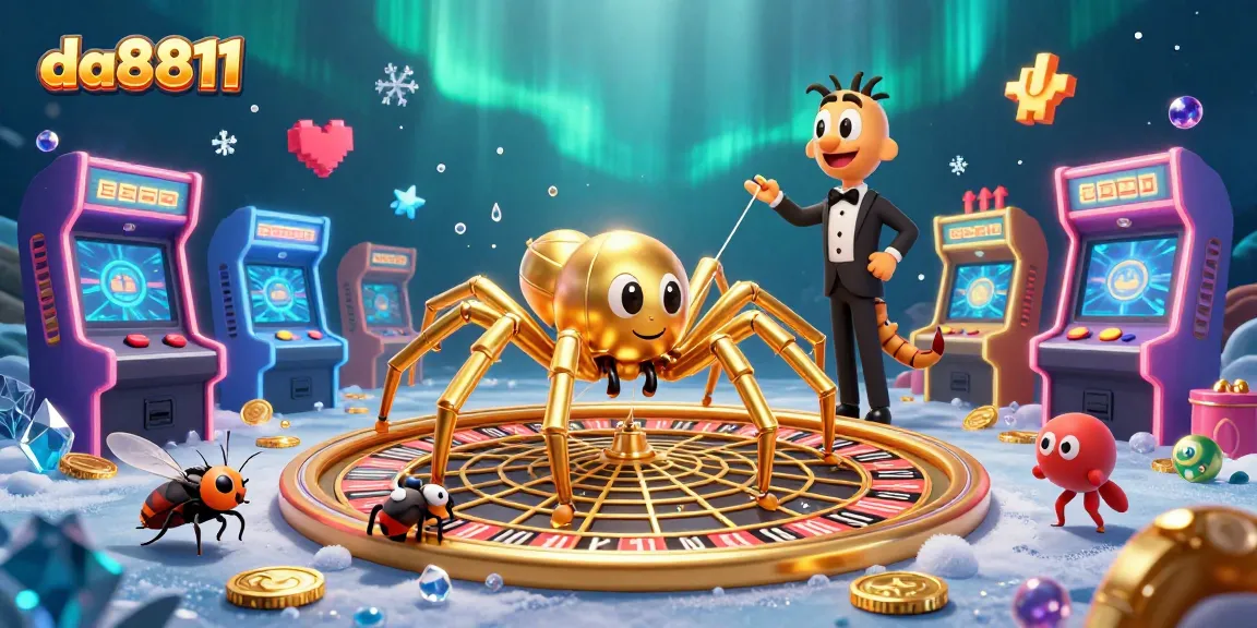 Placing bets on da8811's roulette wheel in an ultra-detailed 3D casino scene with vivid game elements.
