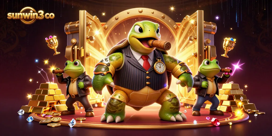 Experience thrilling gameplay with sunwin3 co in a vibrant casino scene filled with treasures.