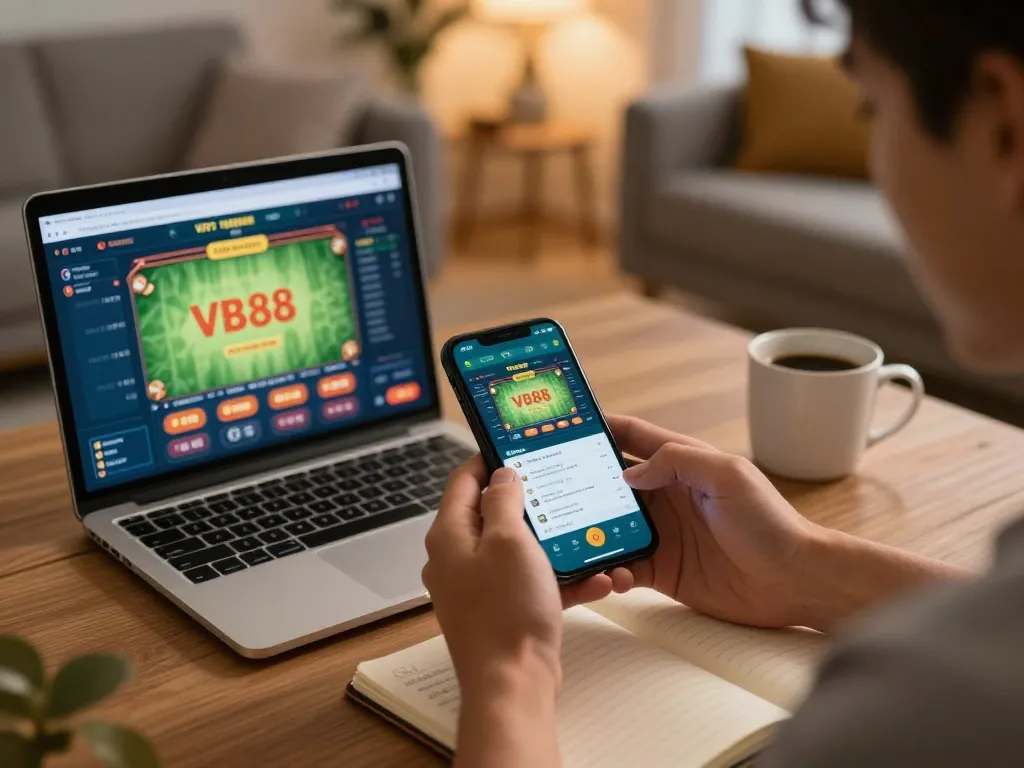TẢI VB88 app for seamless mobile gambling experience with betting strategies at home.