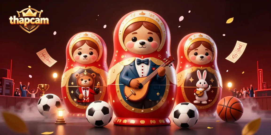 Experience thrilling sports betting with thapcam as cartoon characters playfully engage in wagering excitement.